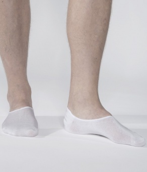 Noshow Socks 3-Pack White